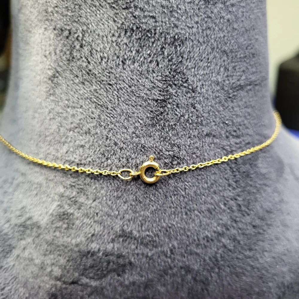 Mini Lady Bug Pendant Necklace